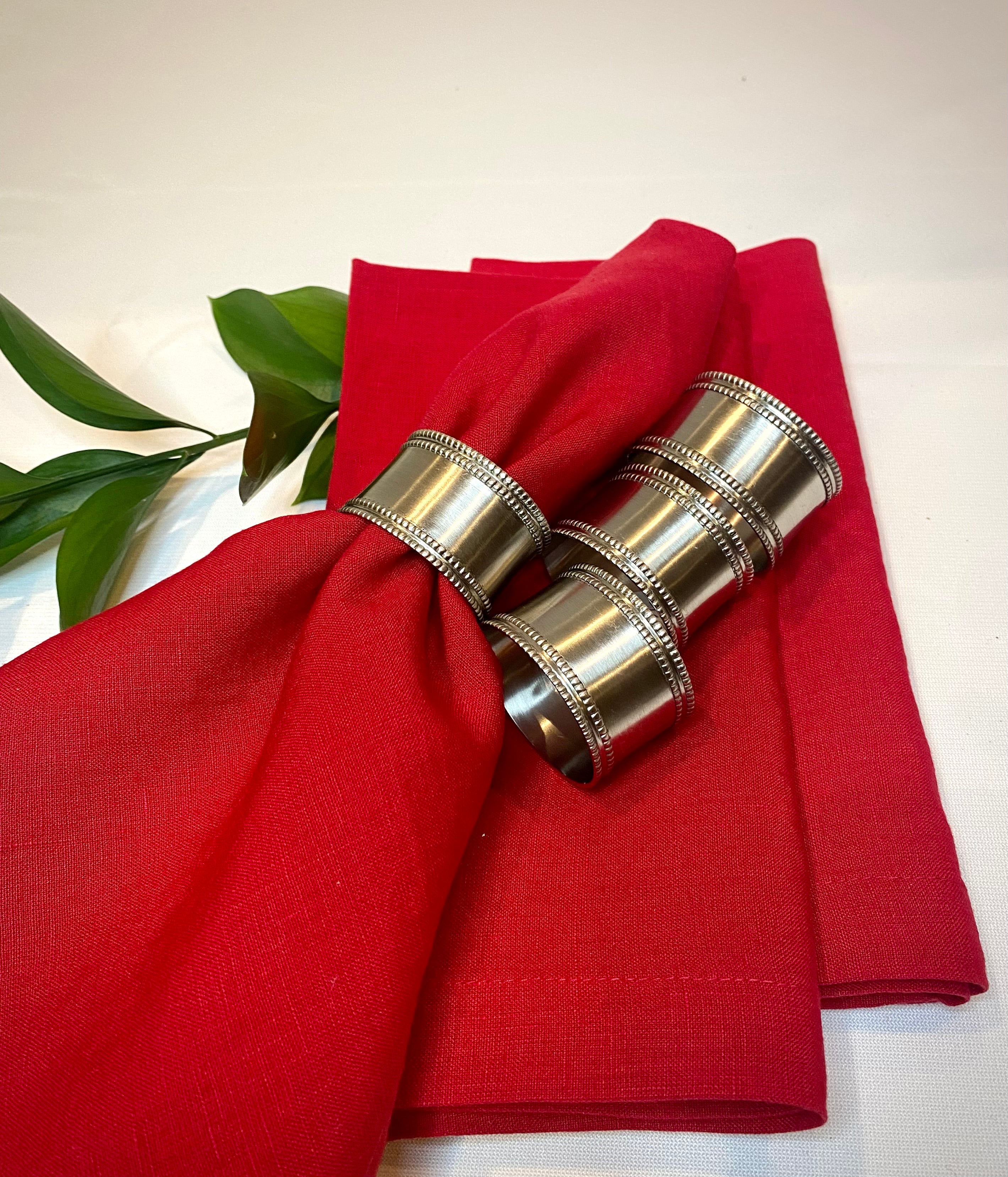 All About Napkin Rings – CouleurNature