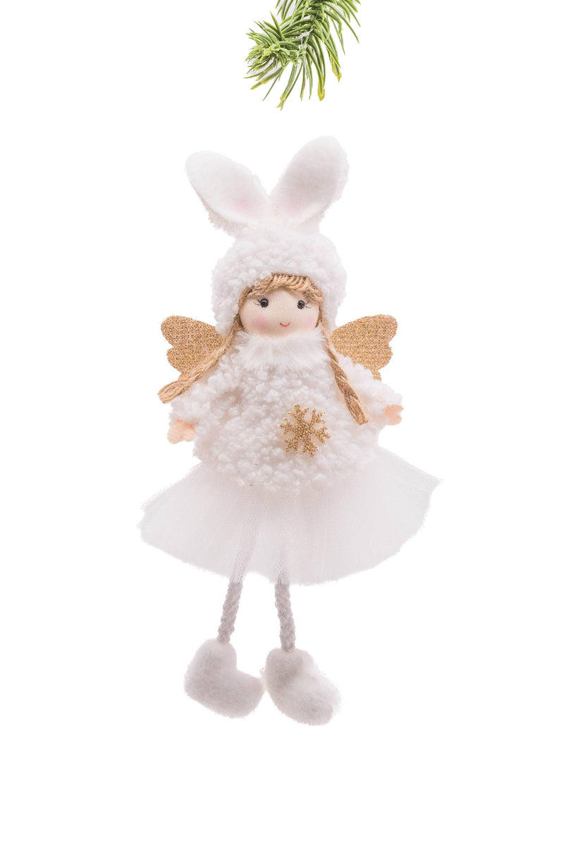 Angel with bunny hat