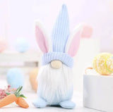 Spring Easter-Blue Bunny Gnome